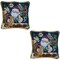 Set of 2 Santa Reading Gifts List Christmas Throw Cushion Pillow Covers